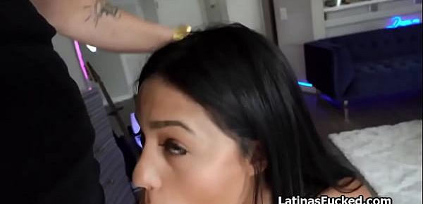  POV fucking curvy Latina bombshell